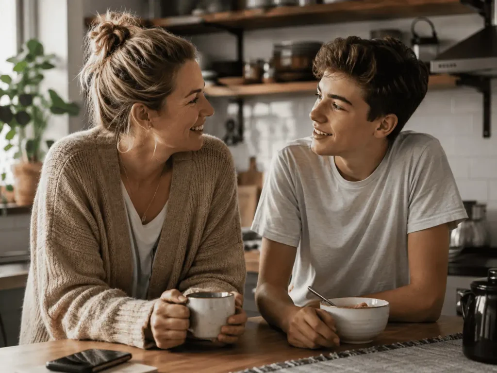 comment initier la conversation sur la sexualité avec son enfant, contexte naturel