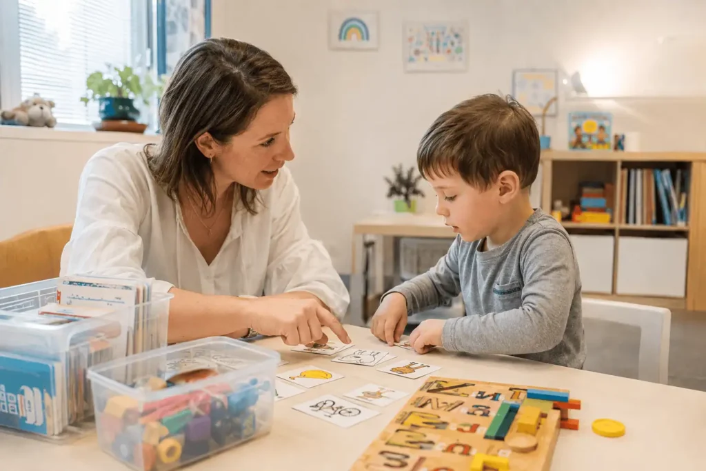 orthophoniste enfant bilan orthophonique retard de langage