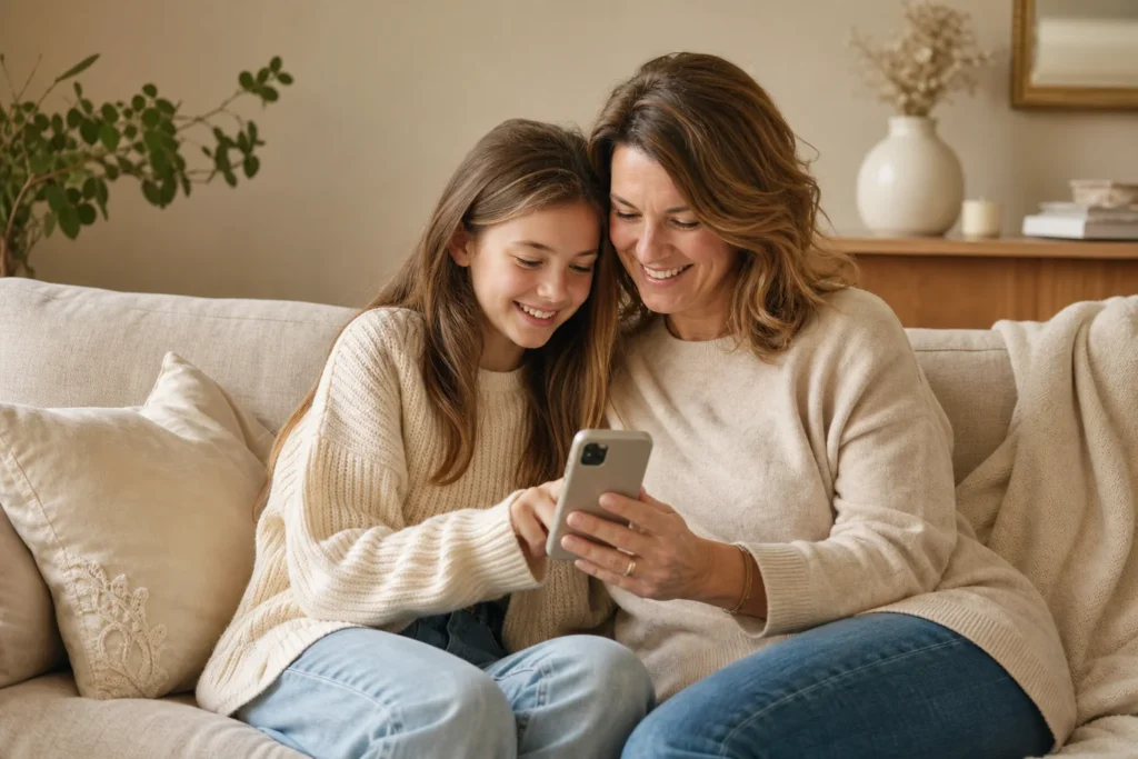 family-link-maman-fille-smartphone
