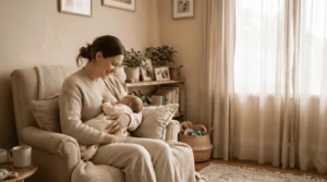 retour de couche allaitement expliqué à une maman qui allaite