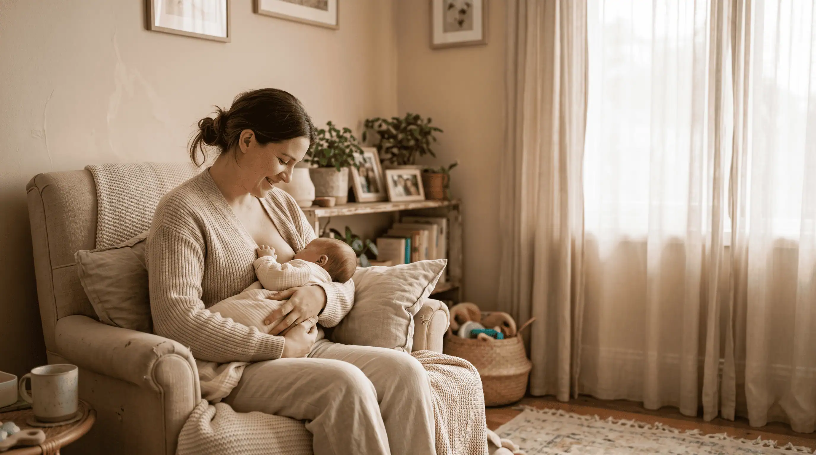 retour de couche allaitement expliqué à une maman qui allaite