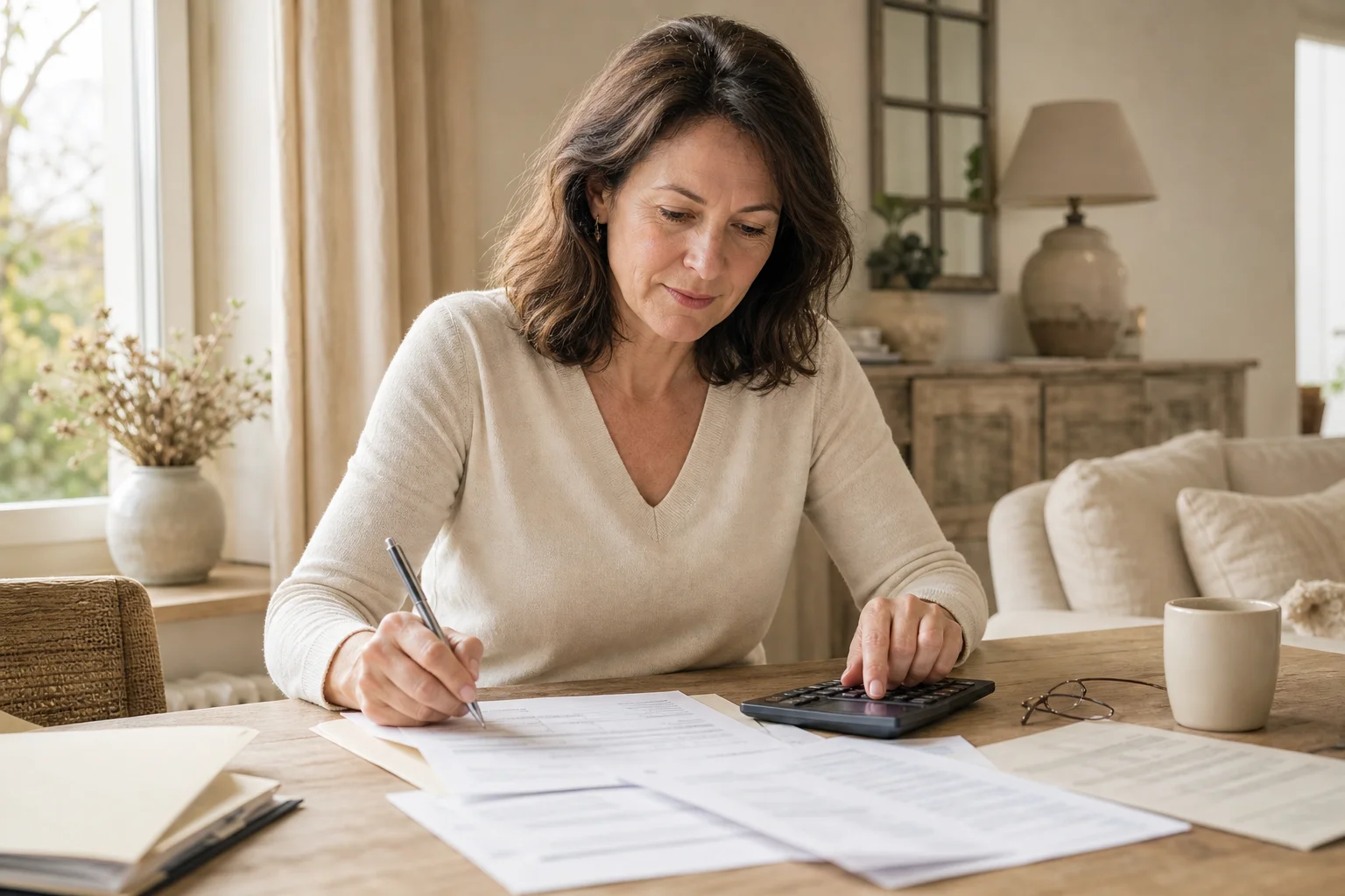 Parent isolé calculant sa demi-part fiscale sur sa déclaration