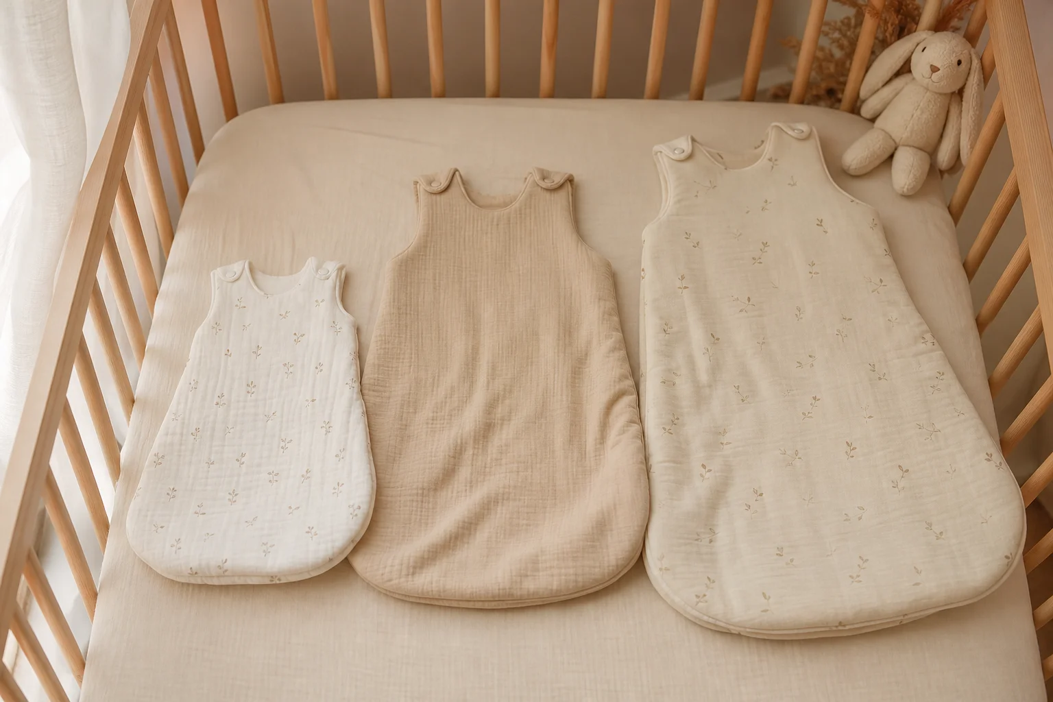 Gigoteuse, turbulette ou couverture : le comparatif Choisir entre gigoteuse, turbulette ou couverture pour bébé
