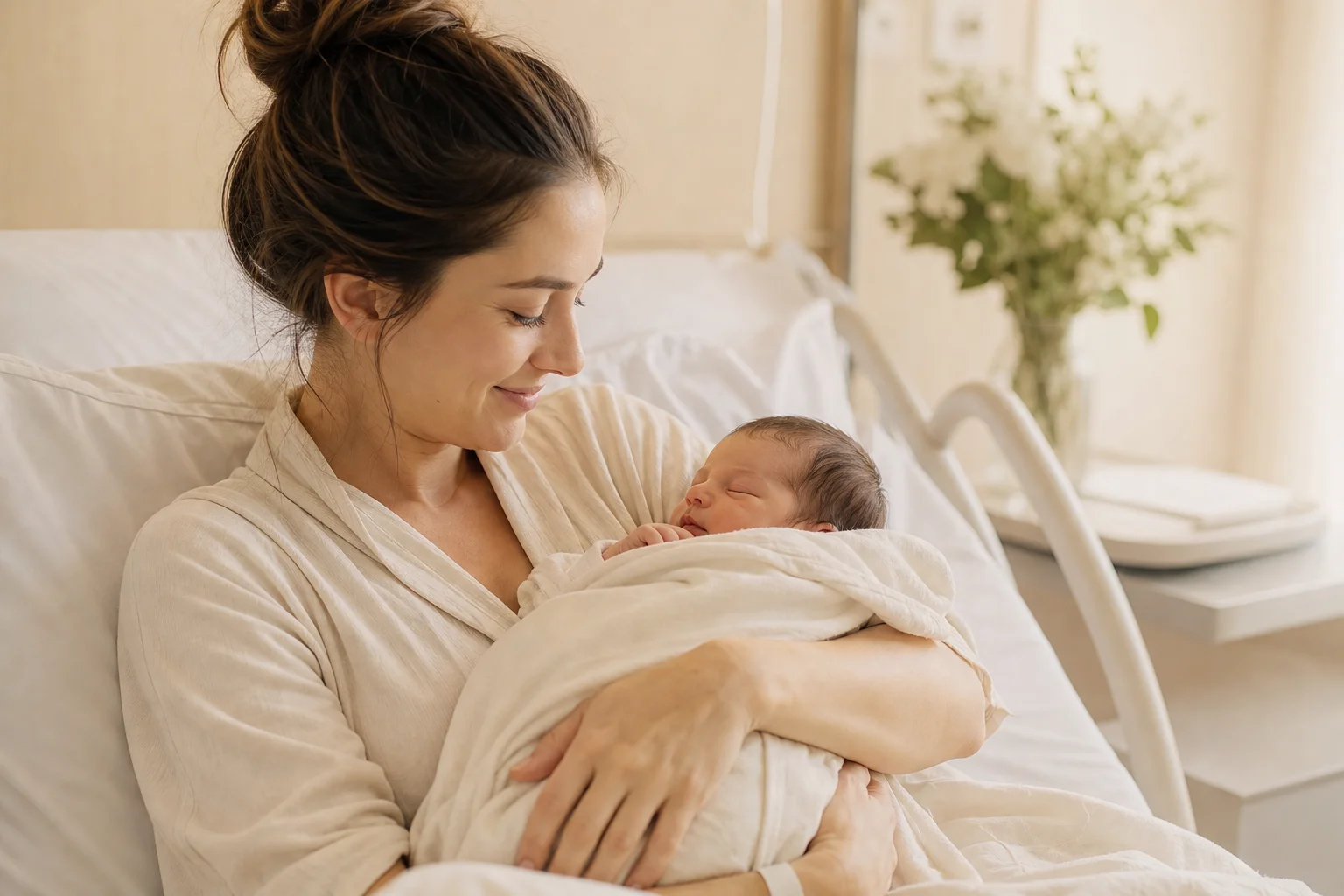 Obtenir son livret de famille après une naissance maman et nouveau-né lors de la déclaration pour livret de famille