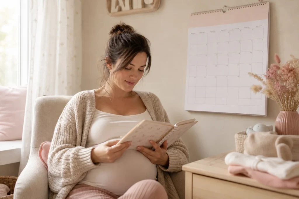 Sommaire du calendrier de grossesse semaine par semaine